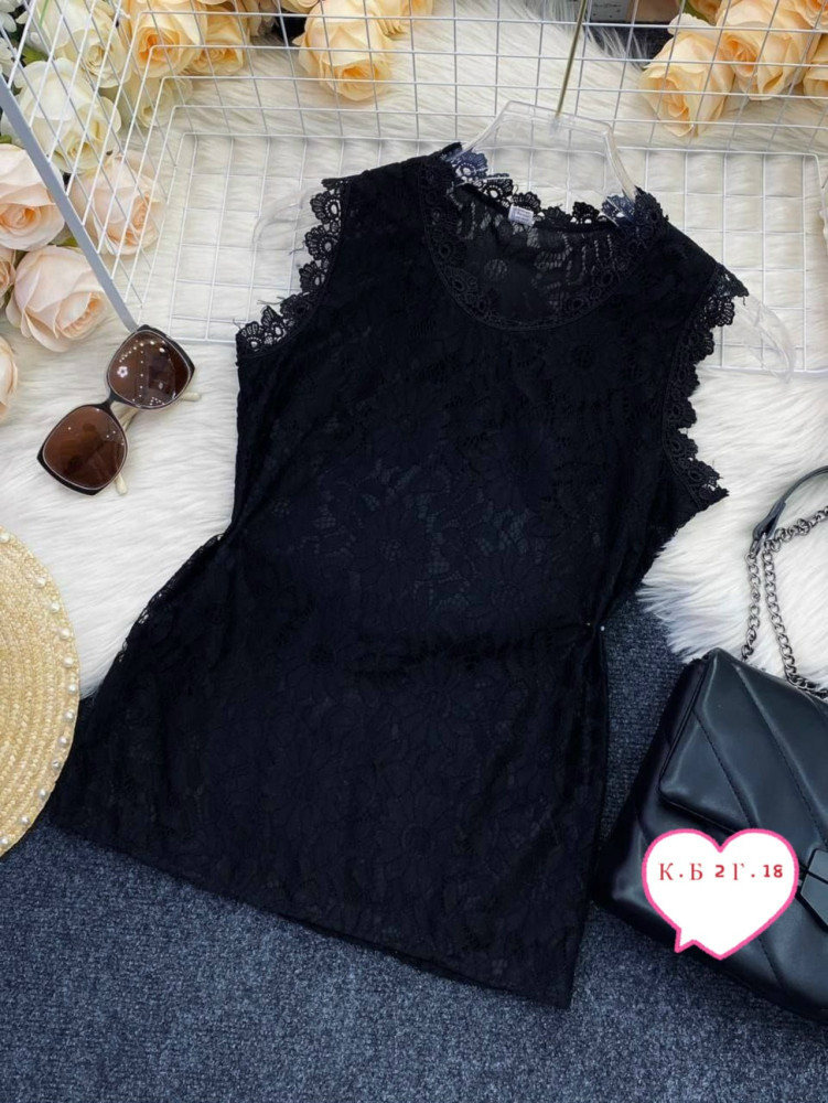 Блузка черная купить в Интернет-магазине Садовод База - цена 650 руб Садовод интернет-каталог