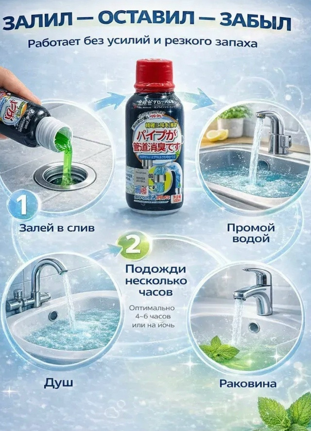 Средство для прочистки труб купить в Интернет-магазине Садовод База - цена 120 руб Садовод интернет-каталог