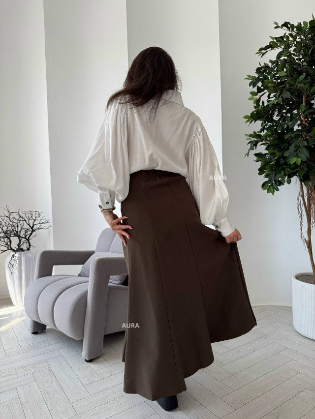 юбка коричневая купить в Интернет-магазине Садовод База - цена 1550 руб Садовод интернет-каталог