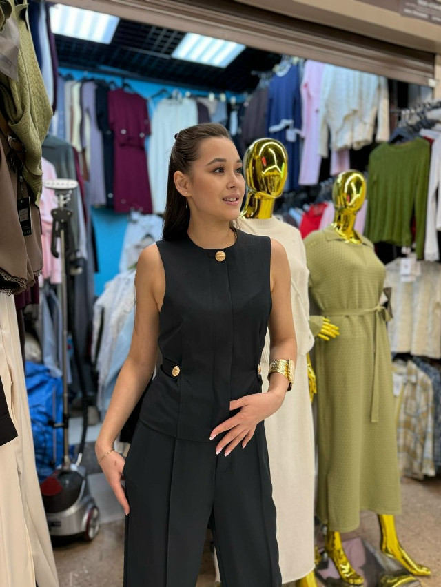 Женский костюм синий купить в Интернет-магазине Садовод База - цена 2300 руб Садовод интернет-каталог