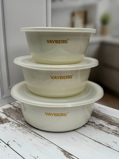 Набор  Эмалированных Мисок с крышками САДОВОД официальный интернет-каталог