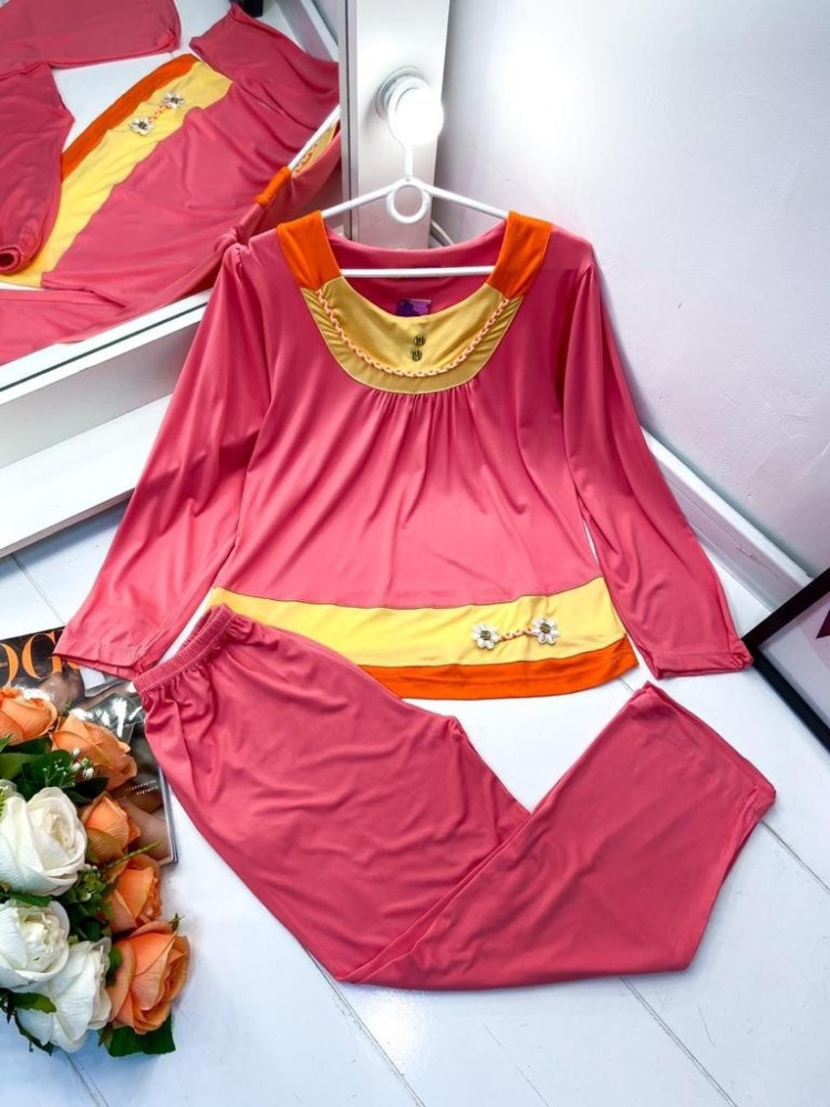 пижама розовая купить в Интернет-магазине Садовод База - цена 250 руб Садовод интернет-каталог