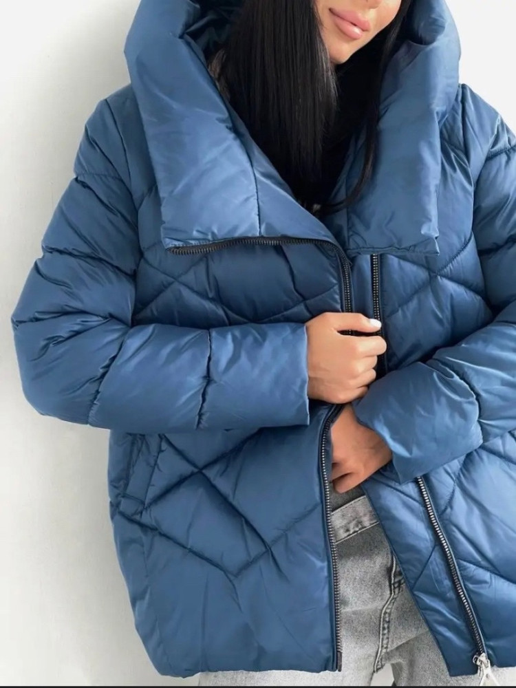 Куртка женская синяя купить в Интернет-магазине Садовод База - цена 1850 руб Садовод интернет-каталог