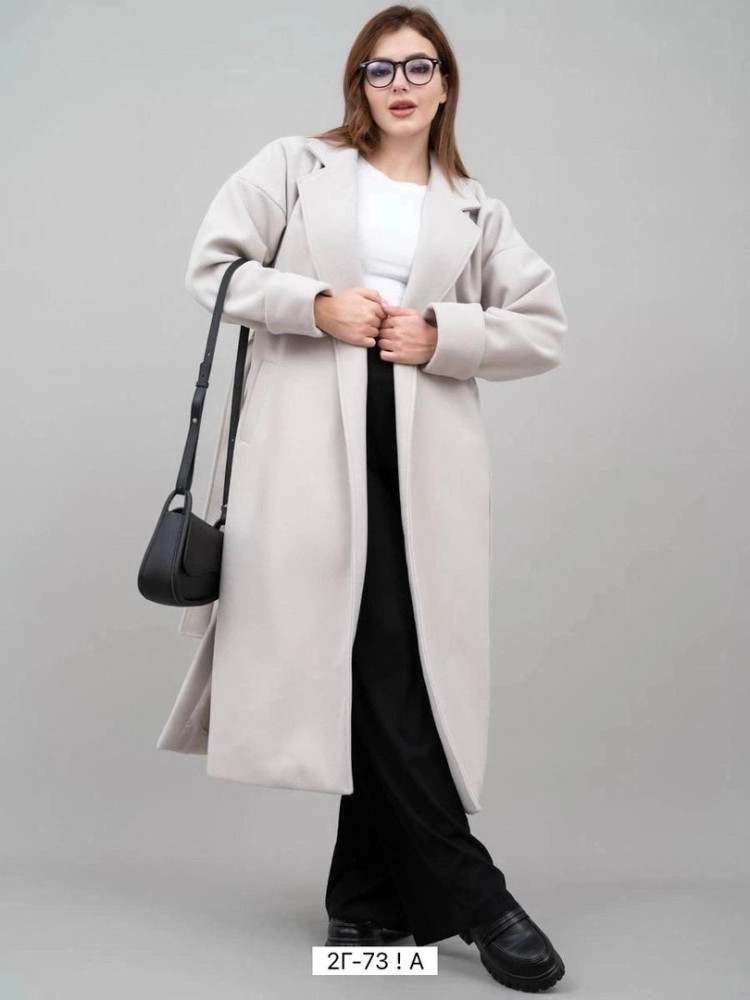 Женское пальто светло-серое купить в Интернет-магазине Садовод База - цена 2600 руб Садовод интернет-каталог