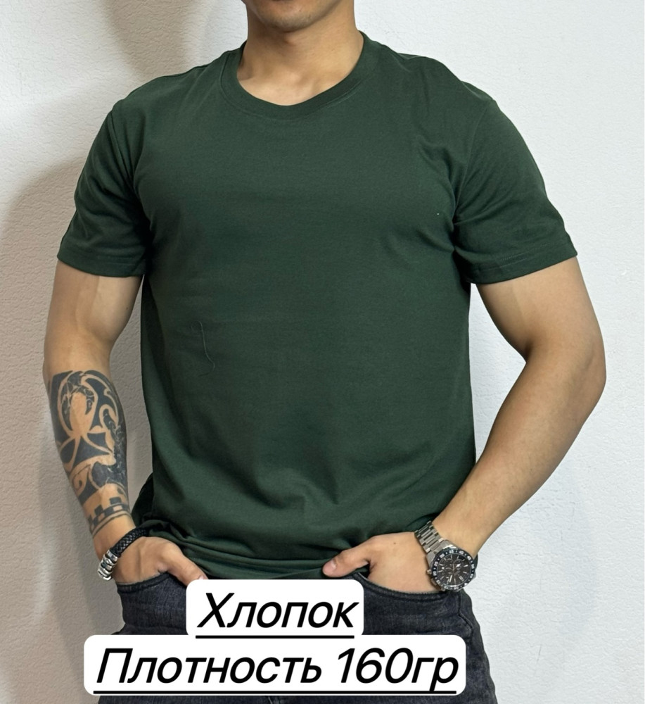 Футболка для мужчин, хлопок купить в Интернет-магазине Садовод База - цена 250 руб Садовод интернет-каталог