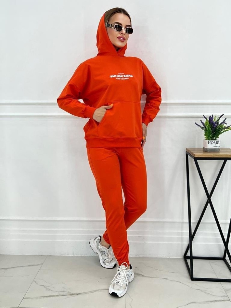 Женский костюм оранжевый купить в Интернет-магазине Садовод База - цена 550 руб Садовод интернет-каталог