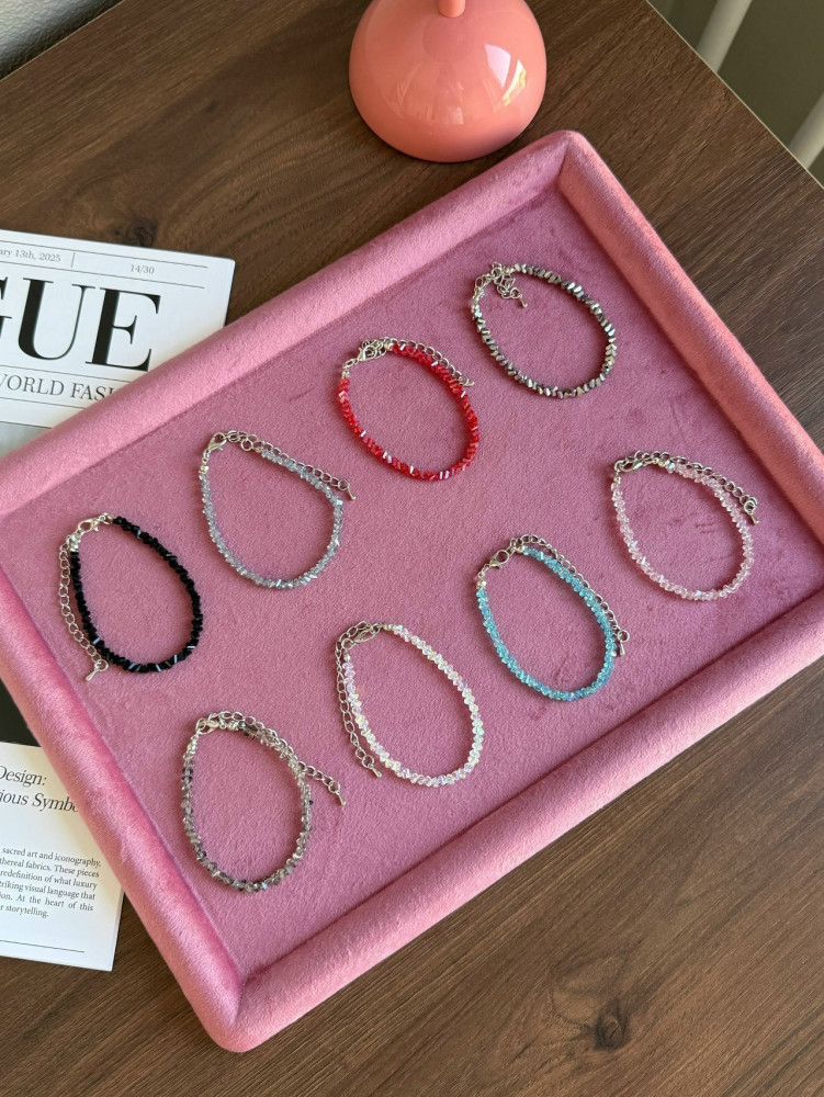 🤍 Браслет основа из алмазного стекла купить в Интернет-магазине Садовод База - цена 100 руб Садовод интернет-каталог