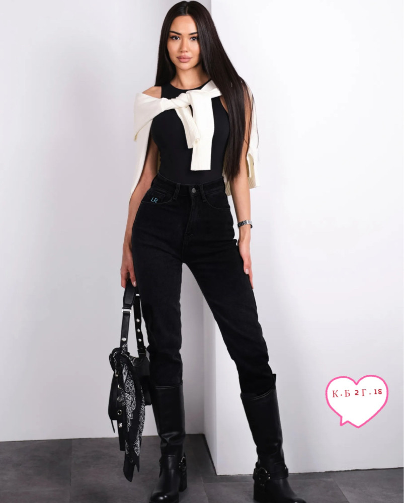 Джинсы черные купить в Интернет-магазине Садовод База - цена 500 руб Садовод интернет-каталог