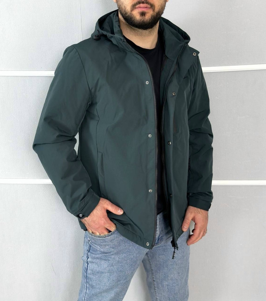 Куртка мужская зеленая купить в Интернет-магазине Садовод База - цена 1900 руб Садовод интернет-каталог