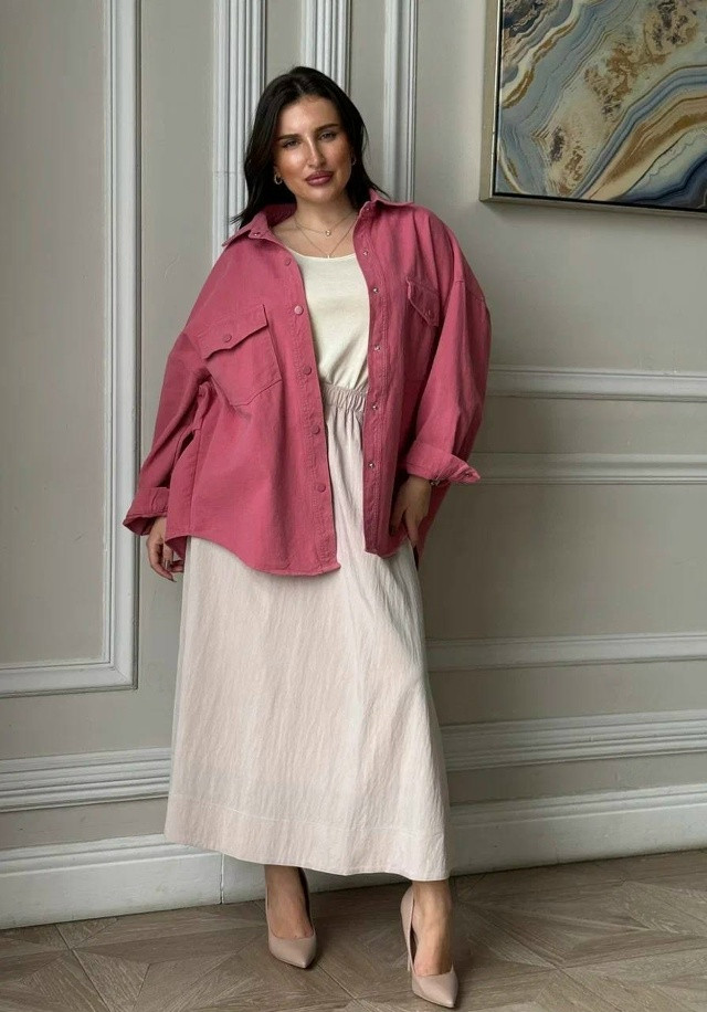 Джинсовая рубашка