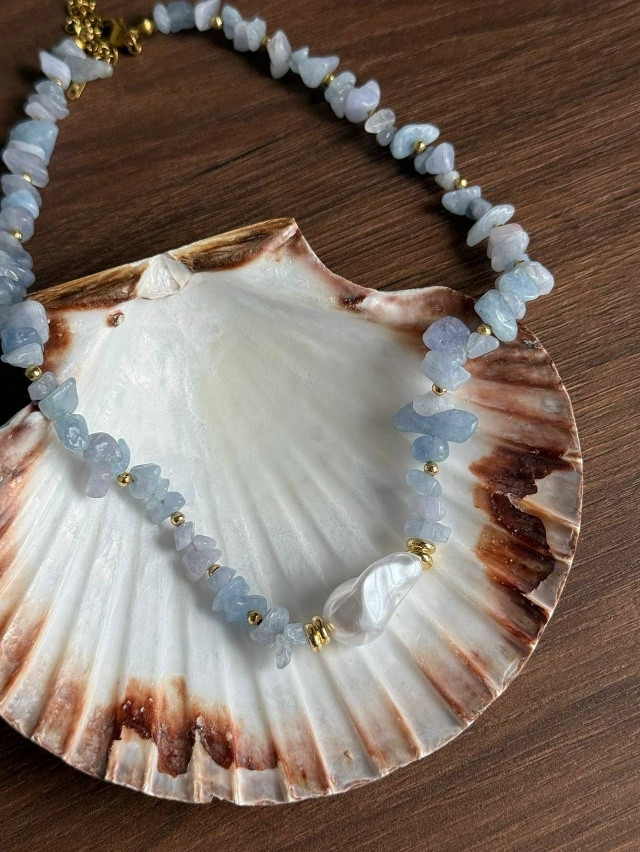 💗Колье из натурального кварца  «Тиана» купить в Интернет-магазине Садовод База - цена 350 руб Садовод интернет-каталог