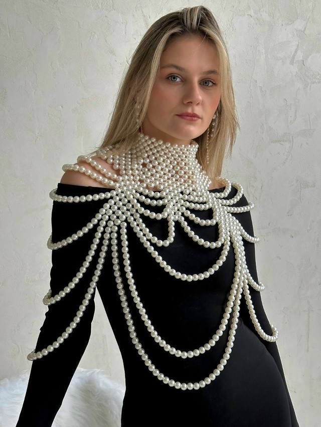 💎Бодичейн жемчужный купить в Интернет-магазине Садовод База - цена 1800 руб Садовод интернет-каталог