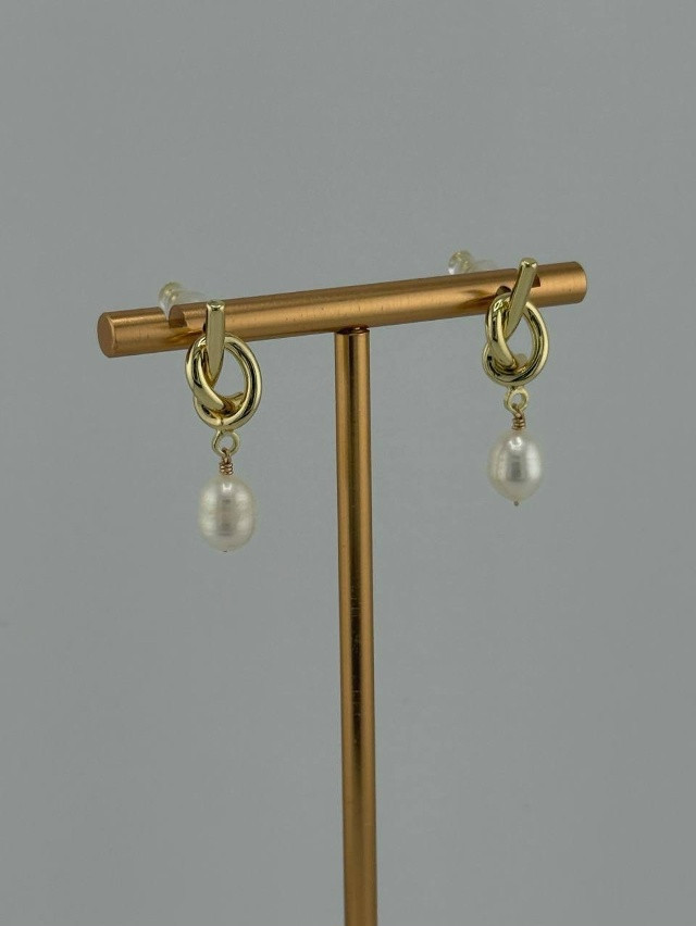 🤍 Серьги с натуральным  жемчугом купить в Интернет-магазине Садовод База - цена 300 руб Садовод интернет-каталог