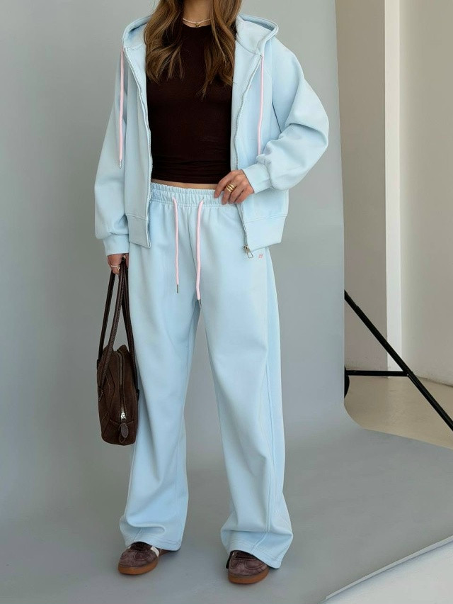 Спортивный женский костюм голубой купить в Интернет-магазине Садовод База - цена 2900 руб Садовод интернет-каталог