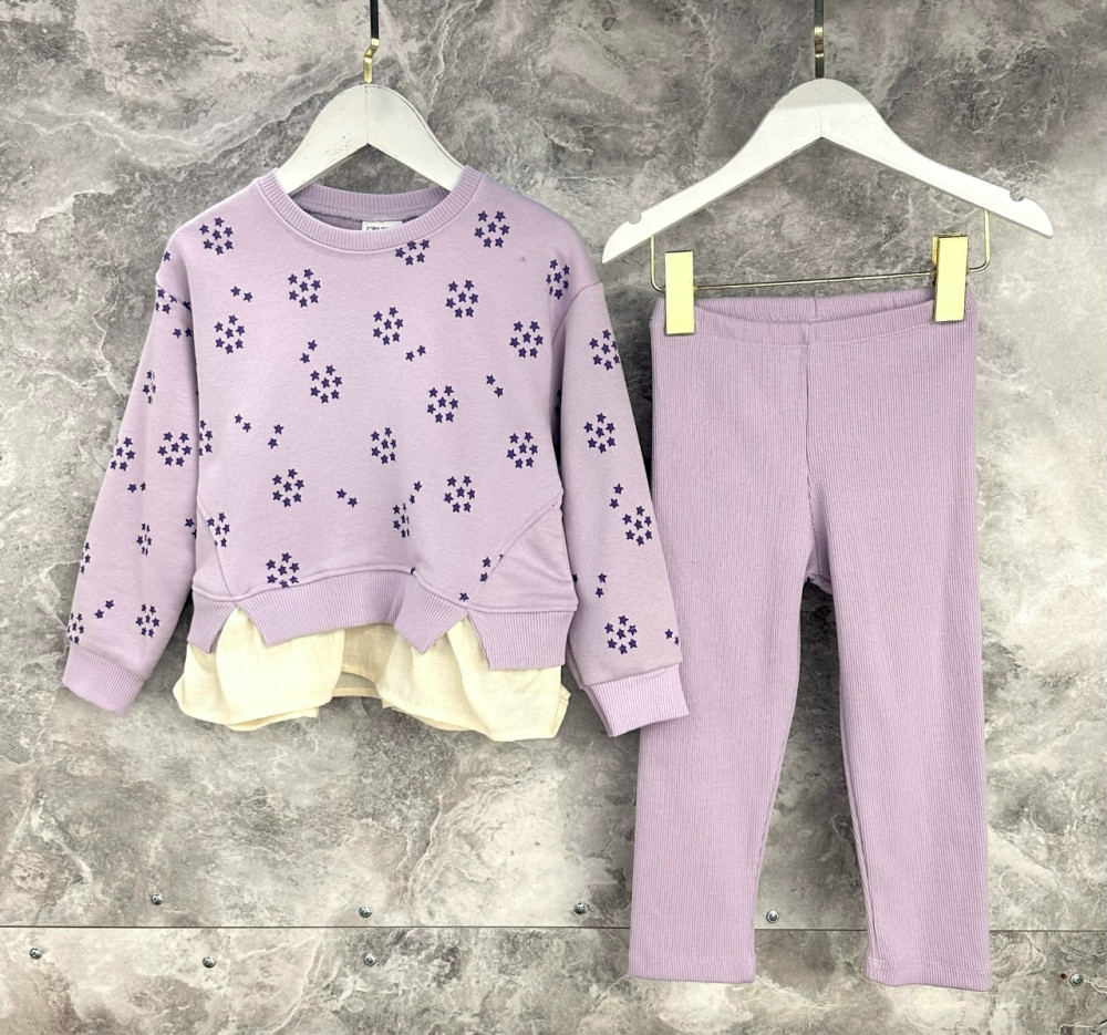 Детский костюм сиреневый купить в Интернет-магазине Садовод База - цена 1450 руб Садовод интернет-каталог