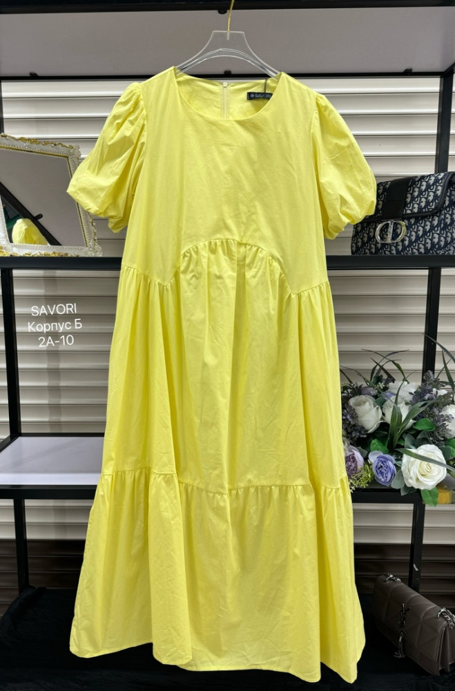 Платье желтое купить в Интернет-магазине Садовод База - цена 900 руб Садовод интернет-каталог