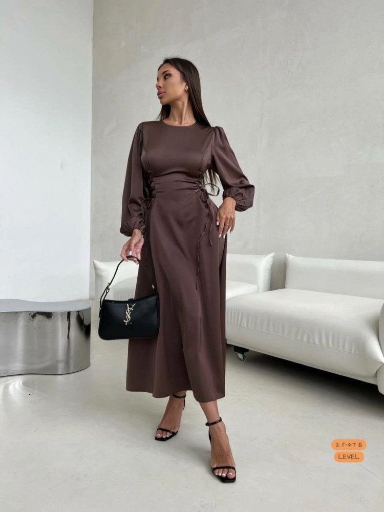 Платье коричневое купить в Интернет-магазине Садовод База - цена 1500 руб Садовод интернет-каталог