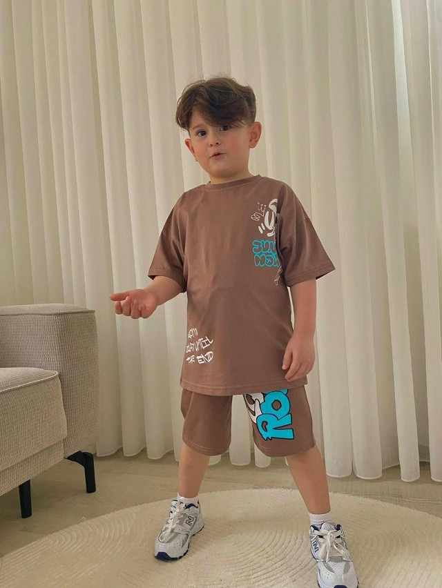 Детский костюм коричневый купить в Интернет-магазине Садовод База - цена 999 руб Садовод интернет-каталог