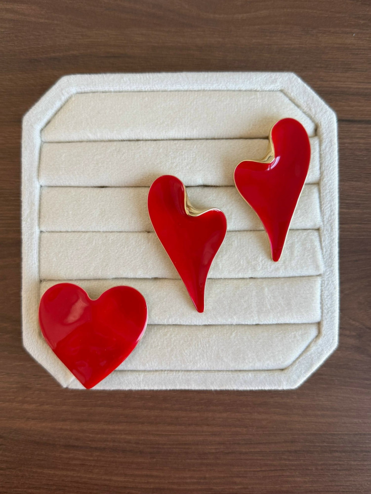 ❤️ Массивные кольцо в форме сердца купить в Интернет-магазине Садовод База - цена 350 руб Садовод интернет-каталог