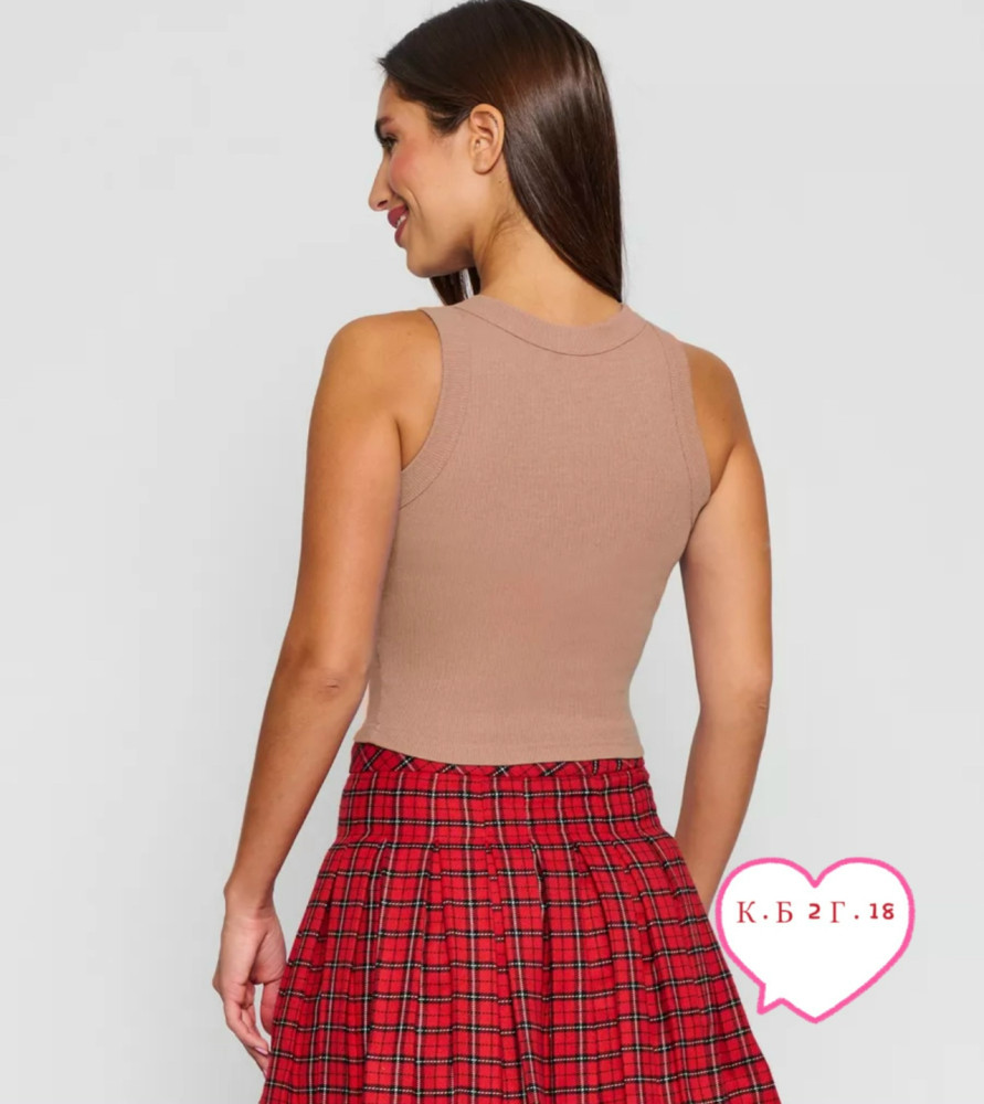 Женская майка бежевая купить в Интернет-магазине Садовод База - цена 250 руб Садовод интернет-каталог