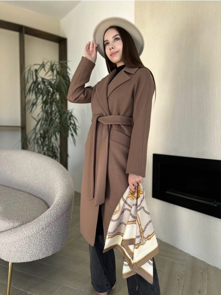 Женское пальто коричневое купить в Интернет-магазине Садовод База - цена 4990 руб Садовод интернет-каталог