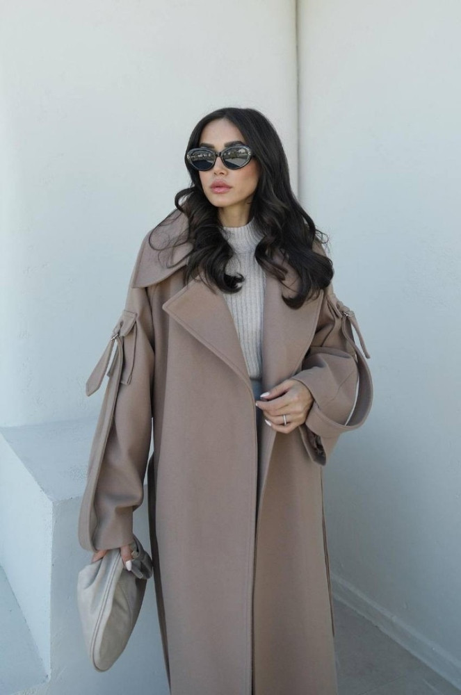Женское пальто коричневое купить в Интернет-магазине Садовод База - цена 5200 руб Садовод интернет-каталог