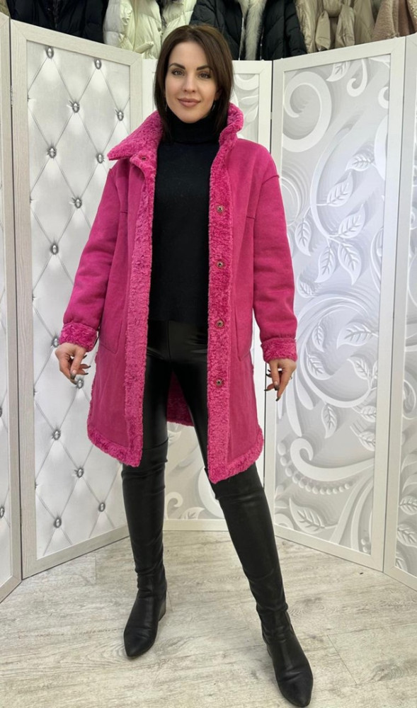 Женское пальто розовое купить в Интернет-магазине Садовод База - цена 6000 руб Садовод интернет-каталог