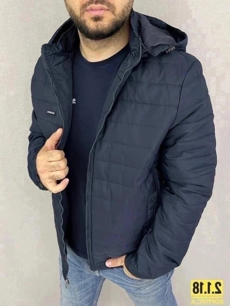 Куртка мужская темно-синяя купить в Интернет-магазине Садовод База - цена 499 руб Садовод интернет-каталог