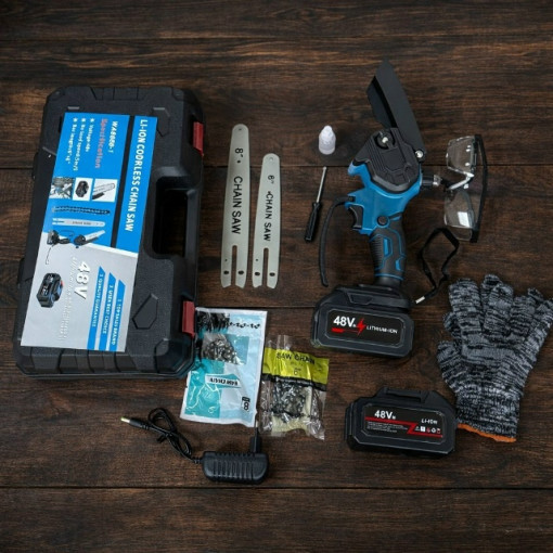 Цепная пила с 2 аккумуляторами САДОВОД официальный интернет-каталог