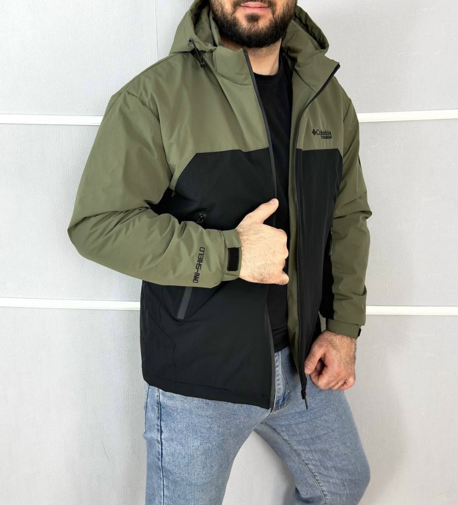 Куртка мужская зеленая купить в Интернет-магазине Садовод База - цена 2000 руб Садовод интернет-каталог