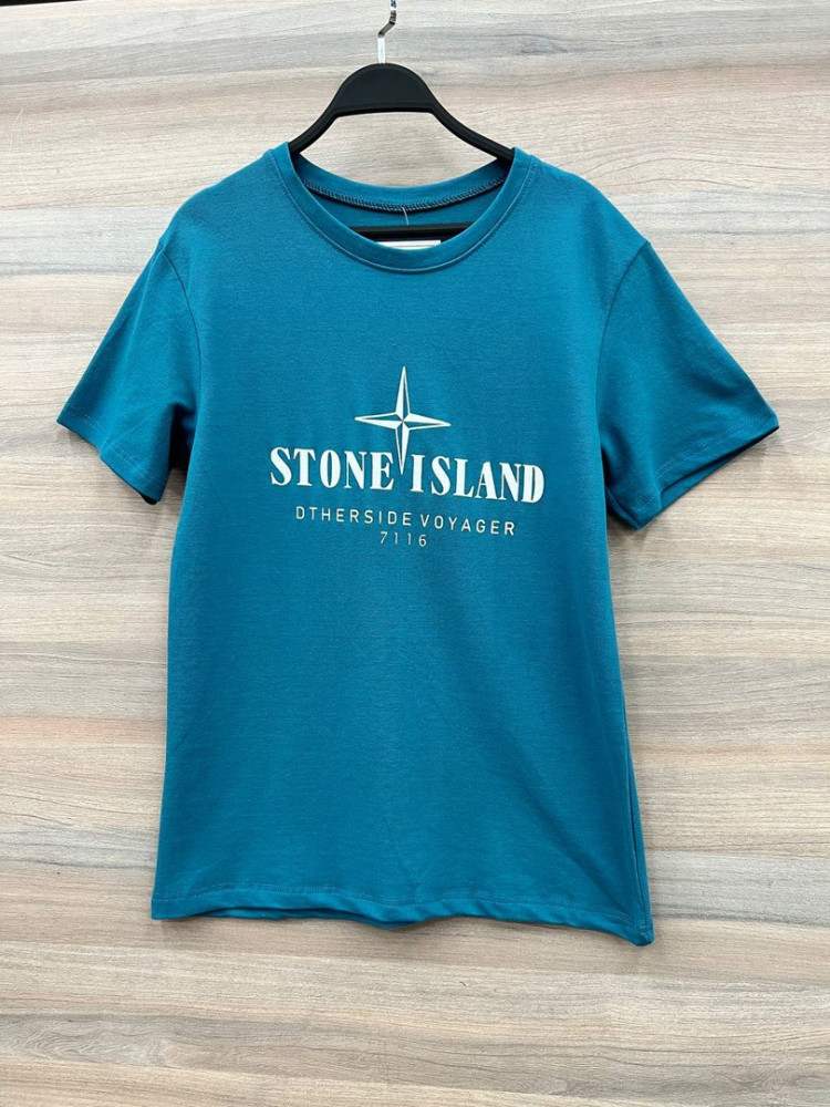 Мужская футболка синяя купить в Интернет-магазине Садовод База - цена 200 руб Садовод интернет-каталог