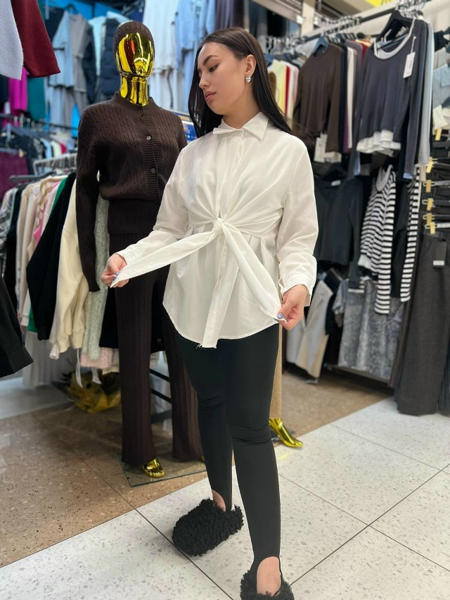 Женская рубашка белая купить в Интернет-магазине Садовод База - цена 1200 руб Садовод интернет-каталог