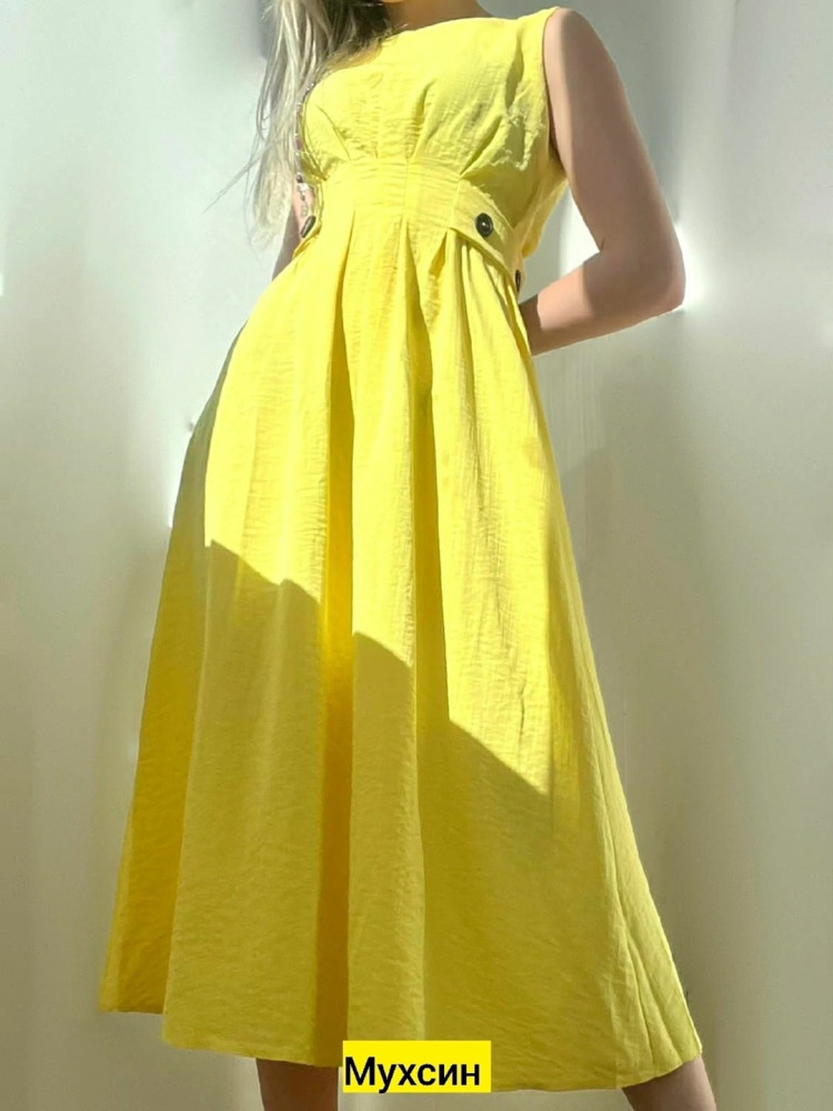Платье, лен купить в Интернет-магазине Садовод База - цена 400 руб Садовод интернет-каталог