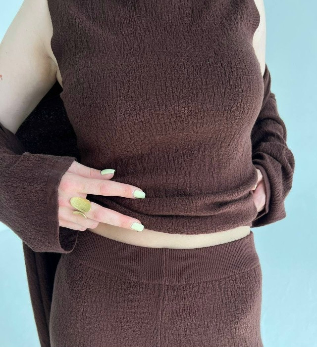 Костюм коричневый купить в Интернет-магазине Садовод База - цена 3400 руб Садовод интернет-каталог