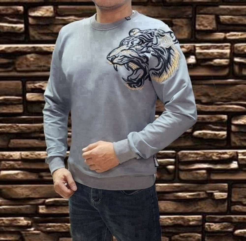 Толстовка мужская голубая купить в Интернет-магазине Садовод База - цена 1500 руб Садовод интернет-каталог