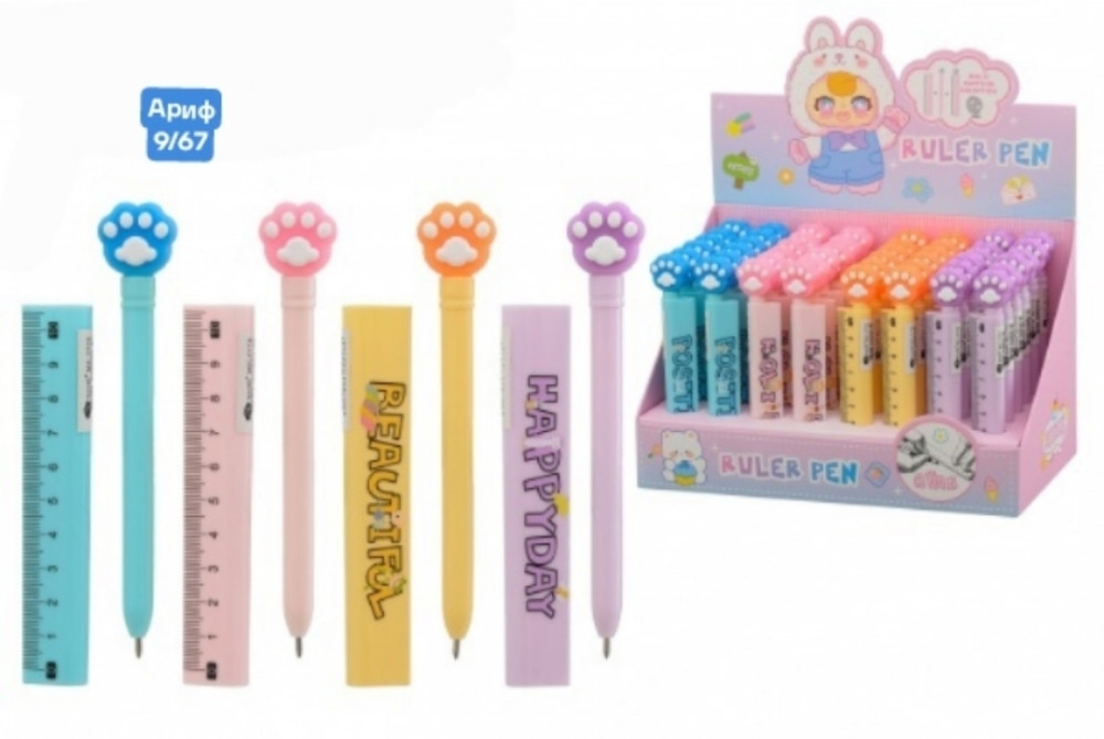 Шариковая ручка-линейка купить в Интернет-магазине Садовод База - цена 45 руб Садовод интернет-каталог