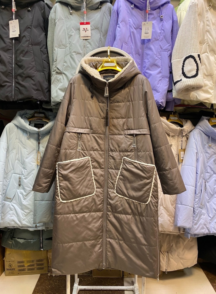 Женское пальто коричневое купить в Интернет-магазине Садовод База - цена 2750 руб Садовод интернет-каталог
