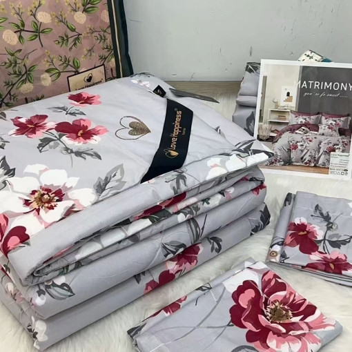 Семейный комплект постельного белья с готовым одеялом САДОВОД официальный интернет-каталог