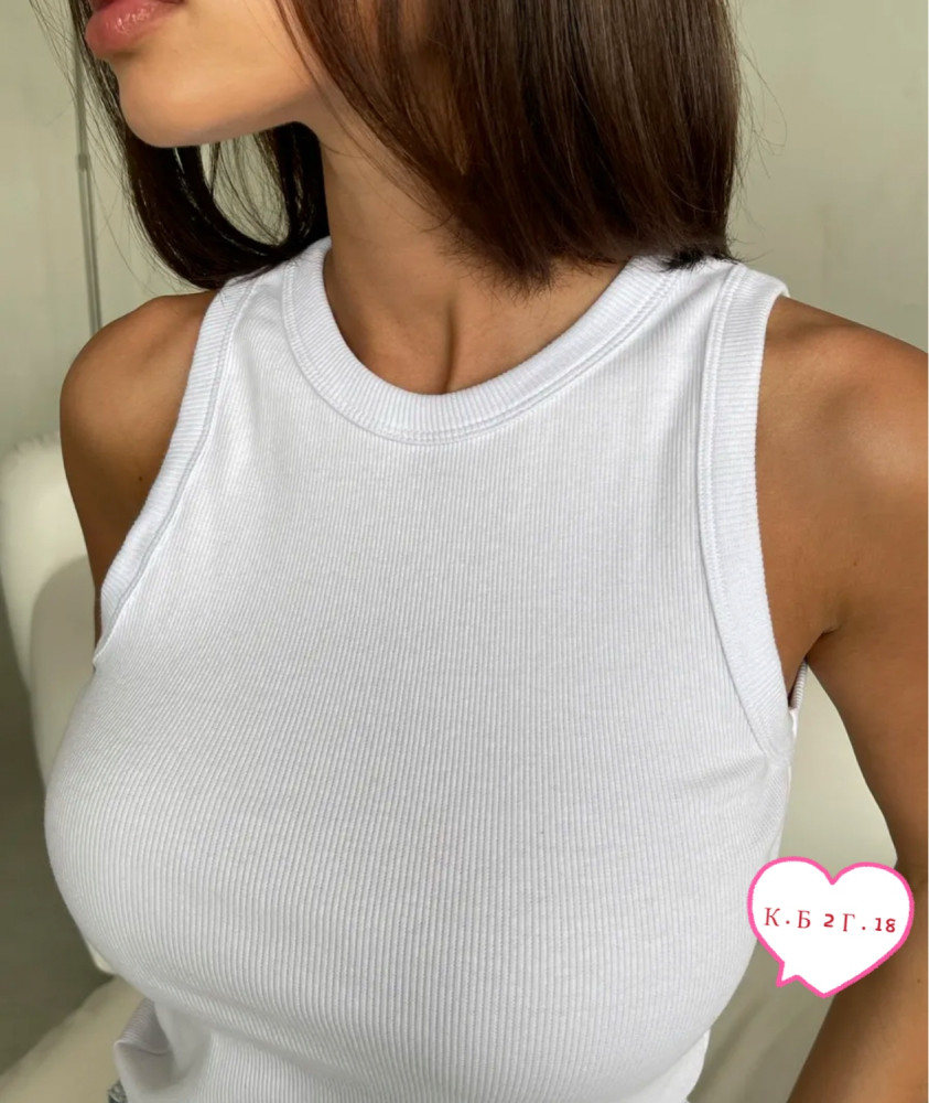Женская майка белая купить в Интернет-магазине Садовод База - цена 250 руб Садовод интернет-каталог