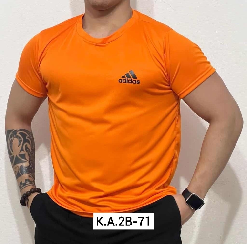Мужская футболка оранжевая купить в Интернет-магазине Садовод База - цена 150 руб Садовод интернет-каталог