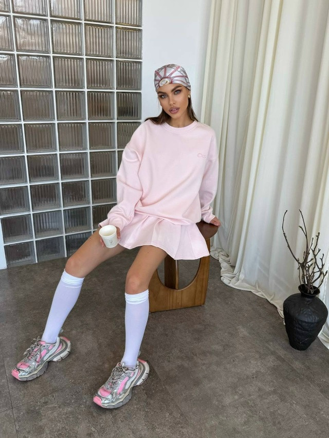 Женский костюм розовый купить в Интернет-магазине Садовод База - цена 2400 руб Садовод интернет-каталог