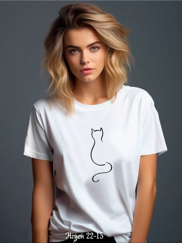 Женская футболка белая купить в Интернет-магазине Садовод База - цена 300 руб Садовод интернет-каталог