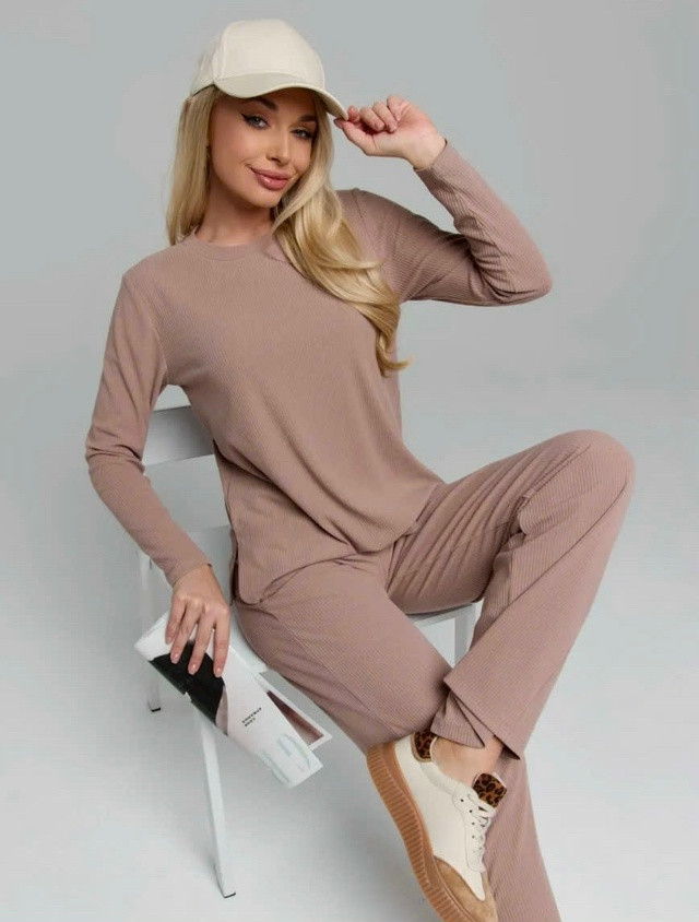 костюм коричневый купить в Интернет-магазине Садовод База - цена 450 руб Садовод интернет-каталог