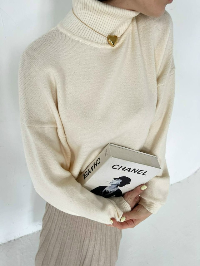 Джемпер молочный купить в Интернет-магазине Садовод База - цена 1350 руб Садовод интернет-каталог