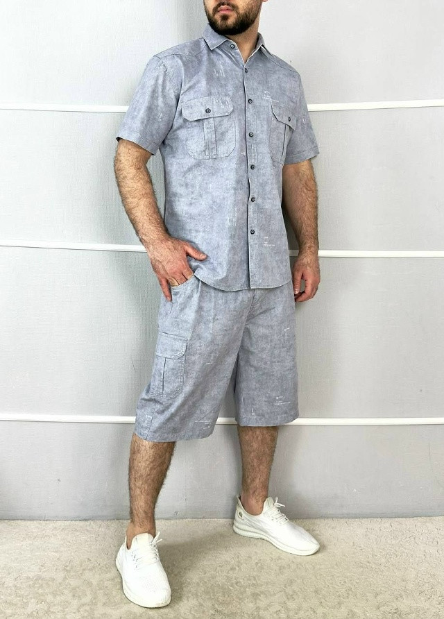 Мужской костюм серый купить в Интернет-магазине Садовод База - цена 1400 руб Садовод интернет-каталог