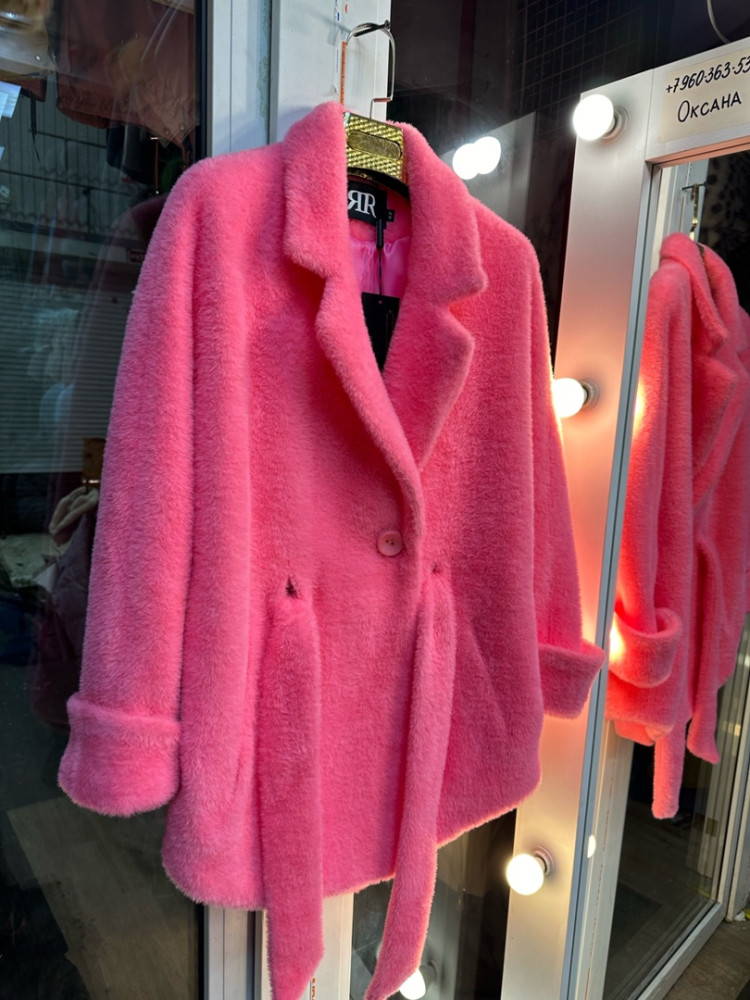 Женское пальто розовое купить в Интернет-магазине Садовод База - цена 4600 руб Садовод интернет-каталог