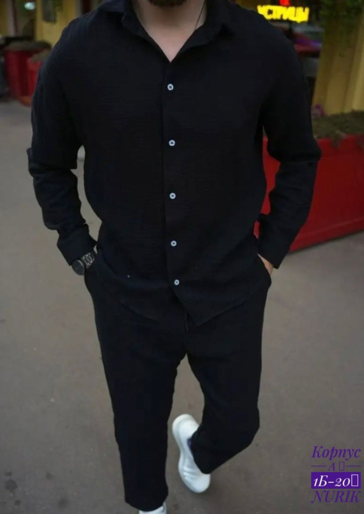 Мужской костюм черный купить в Интернет-магазине Садовод База - цена 1200 руб Садовод интернет-каталог