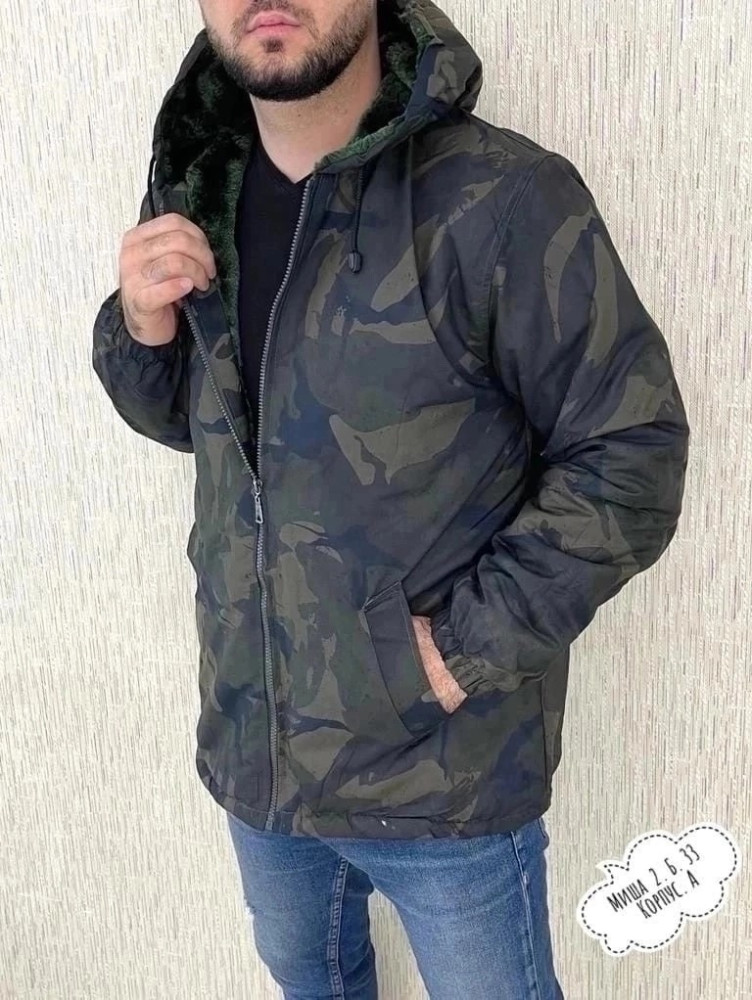 Куртка мужская хаки купить в Интернет-магазине Садовод База - цена 890 руб Садовод интернет-каталог
