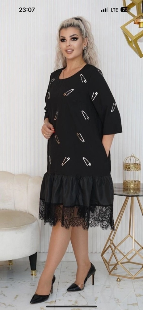 Платье черное купить в Интернет-магазине Садовод База - цена 1300 руб Садовод интернет-каталог