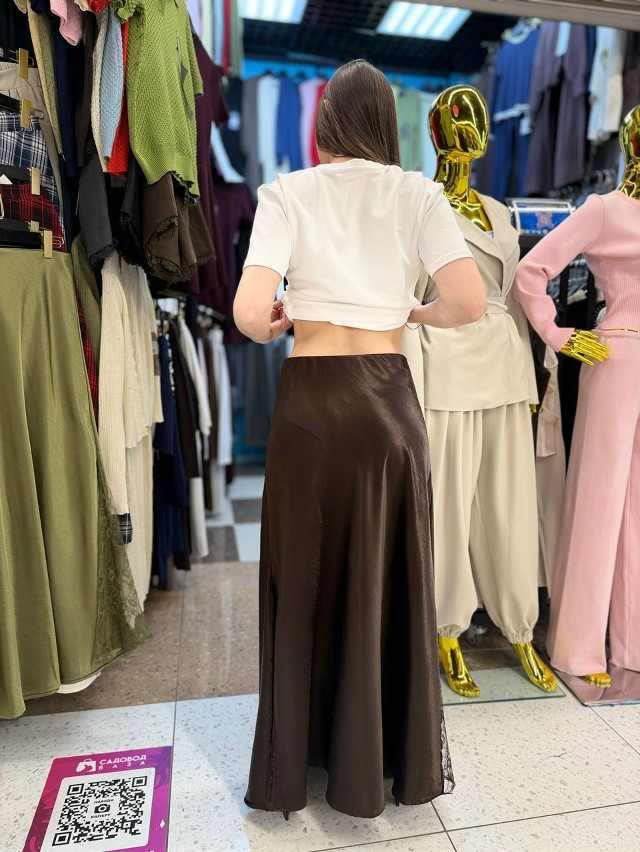 Юбка коричневая купить в Интернет-магазине Садовод База - цена 1300 руб Садовод интернет-каталог